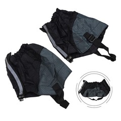Reflective Leg Gaiters for Hiking Waterproof Foot Covers Sand proof Design