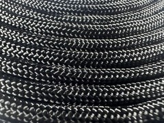550 Paracord 10 FT – Black Nylon Paracord – CordMethod