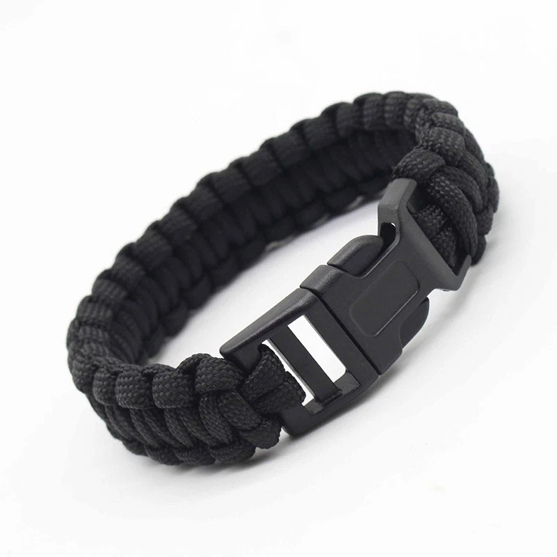 Umbrella Plaited Rope Bracelet Seven Core Paracord Escape EDC Camping Outdoor