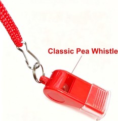12 Packs Sports Whistles with Lanyard, for Coaches, Referees and Officials