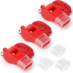 Durable Sports Whistle with Soft Mouth Grip & Lanyard – Ideal for Coaches