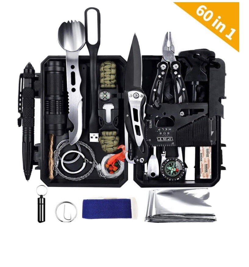 Antarctica Emergency Survival Kit 60 in 1