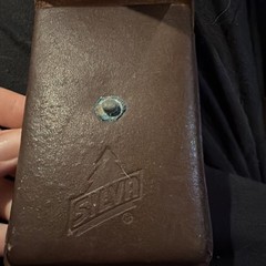 Silva Ranger Type 15T Compass w/ Leather Pouch Case Instruction Manual