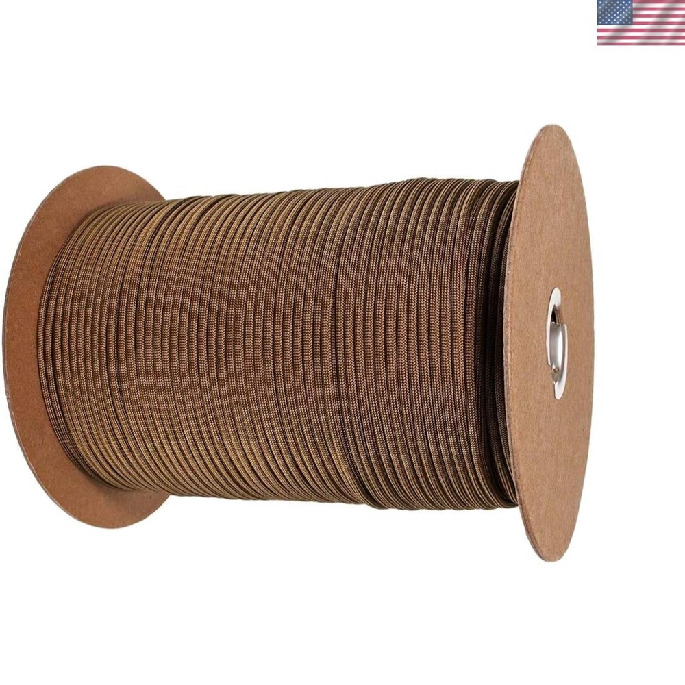 Paracord 50+ Colors – 1,000 Foot spools – 250 Foot spools – 100 feet Hank