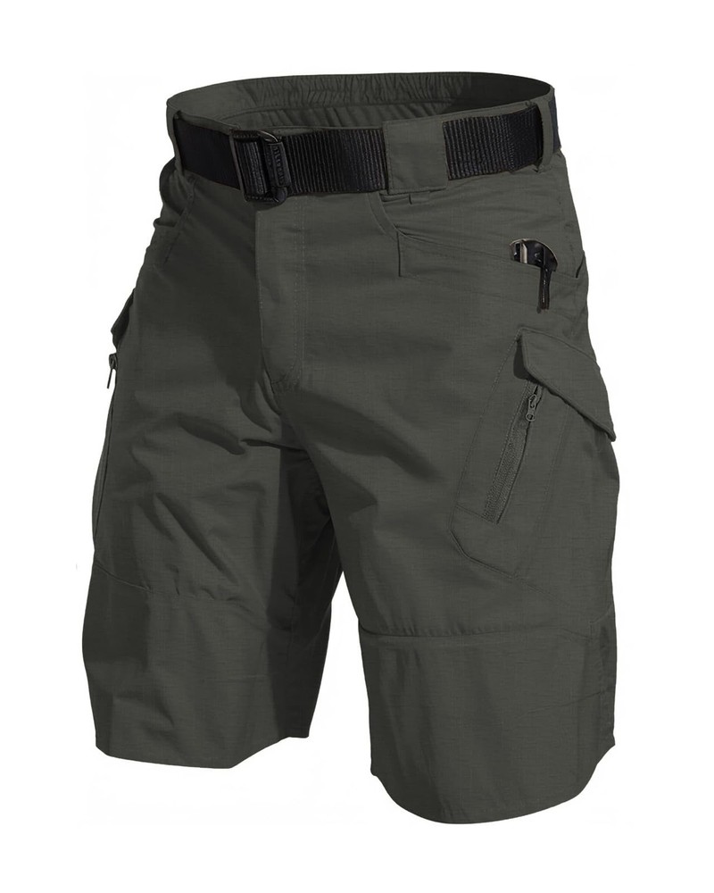 PIDO YOGA Men’s Cargo Shorts Waterproof Quick Dry Outdoor Large, Dark Gray
