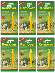 Coghlan’s Tick Remover for People and Animals (6-Pack)