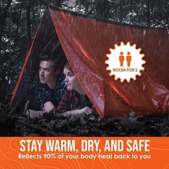 Emergency Survival Tent 2 Person Mylar Shelter