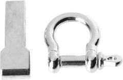 10 Pack of Adjustable Zinc Alloy D-Buckles – Robust Bow Shackles for Outdoor Use