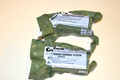 CoFlex (2) UMAFD Universal Medic Absorbent Foam Dressing Trauma Bandage System