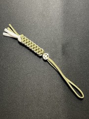 Paracord Lanyard, Keychains, Knife Lanyard, Backpack Zipper Pull With Bead