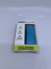 Zippo Blue HeatBank 6 Hour Rechargeable Hand Warmer & Power Bank 40616