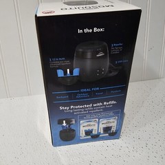 NEW Thermacell Mosquito Repellent Rechargeable E55M Navy 20Ft Zone FAST SHIPPING