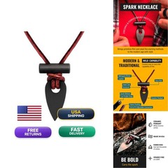 Wazoo – Starter Made In Usa Pendant Tool On Leather Cord Survival