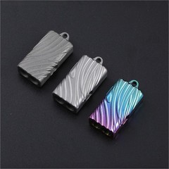 Titanium Emergency Whistle Survival Safety Whistle EDC Outdoor Pet Training Gift