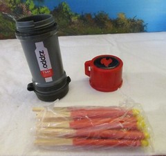 Zippo Typhoon Match Kit ~ 14 Windproof Waterproof Match Sticks & 2 Strike Pads