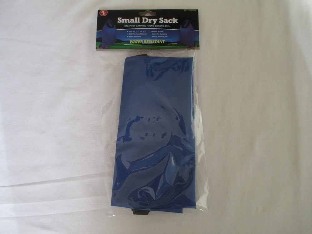 SE SMALL DRY SACK – WATER RESISTANT CAMPING / OUTDOOR BAG – 12.5 X 7.5 INCHES