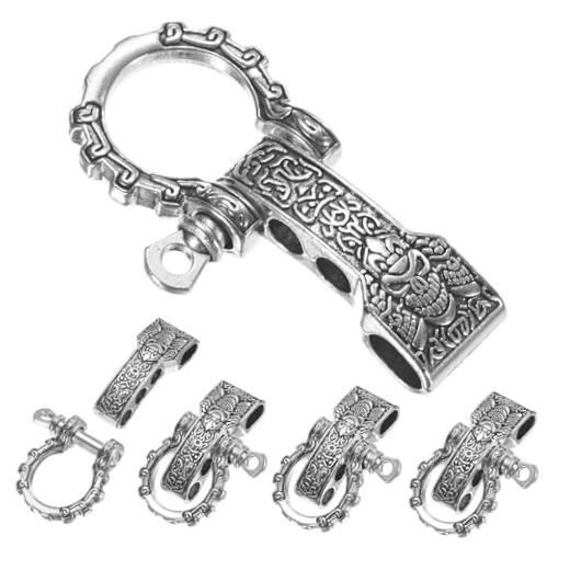 Paracord Bracelet Shackle Buckle [PCS] – Adjustable Metal Pattern Bow Shackle 5