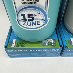 New Lot 2 Thermacell Zone Mosquito Repellant Lantern 15ft Zone No Spray FreeS&H