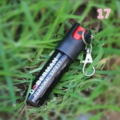 Pepper Spray 20ml Black Security Self Defense Keychain Belt Clip