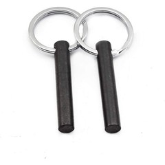 2 Inches Survival Drilled Flint Fire Starter Rod Pack of (2)