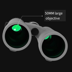 50mm ED Binoculars Advanced Glare Reduction Lightweight Design Lens Rope