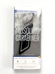 Skeeter Hawk Wearable Mosquito Carabiner Clip Portable Bug Repellant All Natural