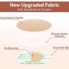 Waterproof Breathable Adhesive Patches for Libre 3 Sensor Covers 40 Pack