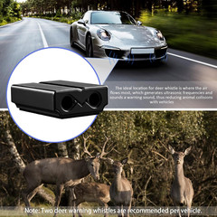 Deer Whistle for Car – Upgraded Deer Whistles for Vehicles Deer Safety Warning D