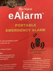 SAFETY Original eAlarm, Portable Emergency Alarm BASU Gift Alarm 120 Decibel