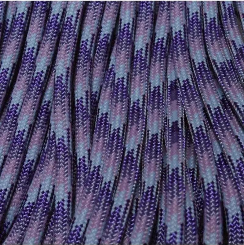 550 Paracord Purple Blend 100 FT USA MADE & SELLER