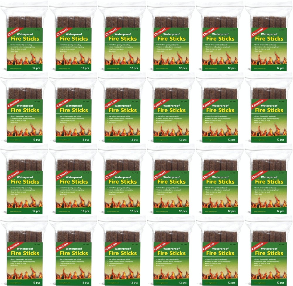 Coghlan’s 12-Count Waterproof Fire Sticks (24-Pack)
