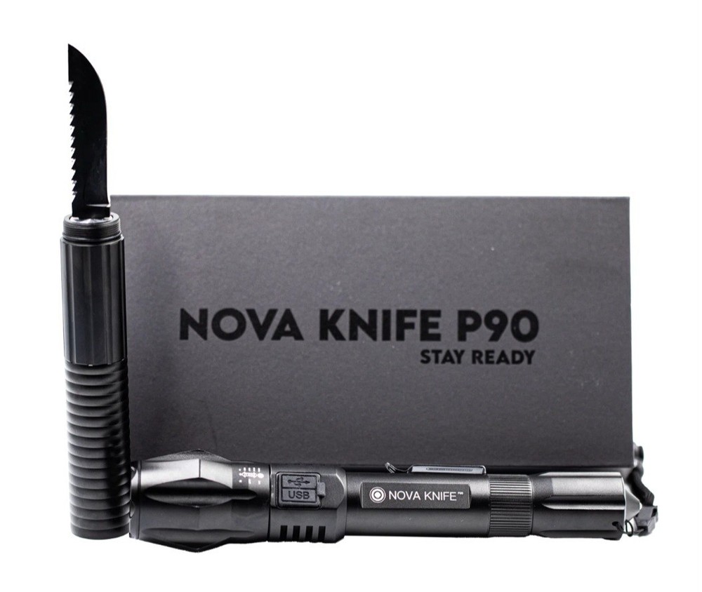 Lone Survivalist Nova Knife P90 High Intensity Survival Flashlight 3000 Lumens