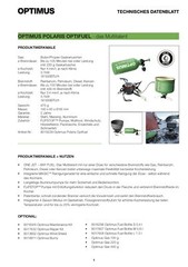 Optimus Polaris Multifuel Cooker with 0.4L Fuel Bottle (Unfilled)