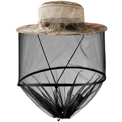 Anti-Mosquito Insect Hat Bug Bee Mesh Head Net Outdoor Camping Face Protector US