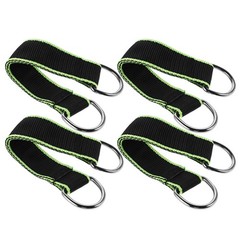 4 Pcs Swing Hammock Safety Rope Mounting Hardware Hanging Straps for Indoor