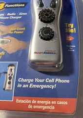 Ready America Emergency Power Station Flashlight Radio Phone Charger Lot Of 2.