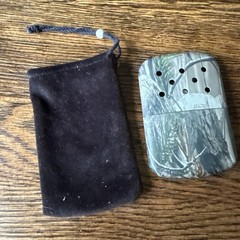Vintage Zippo Camouflage Realtree Hand Warmer February 2012 With Pouch