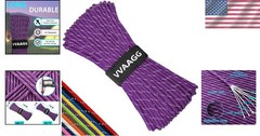 550lb Reflective Nylon Paracord 100 Feet – Perfect for Camping & Survival Gear