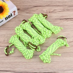 6 Pack Reflective Rope Buckle Camping Tent Guy Ropes Windproof String
