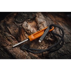 Exotac polySTRIKER Ultra-Light Ferrocerium Rod Firestarter – Blaze Orange