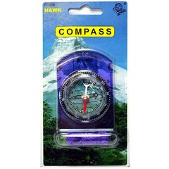 HAWK ( PC900 – Purple ) Beginner Scouts Brownies Base Plate Compass