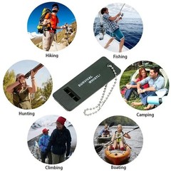 Survival Whistle Plastic Super Loud Emergency Whistle Hiking Outdoor Hot