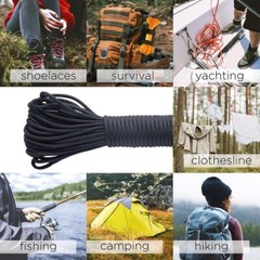 Sports Lightweight Braided Rope Abrasion-resistant Emergency Use Equipment Rope