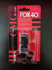 Fox 40 Classic Official Referee Coach Pealess WHISTLE 115 db +Lanyard New