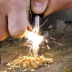 1~20x Magnesium Flint Rod Stone Fire Starter Lighter Emergency Survival Camping