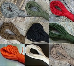 750 Parachute Cord Mil C 5040h Type 4 100 ft Military Spec Pia C 5040 Nylon 5col