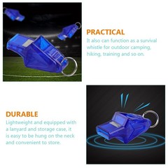 1 Set Professional Portable Sports Whistles Durable ABS Material Multi