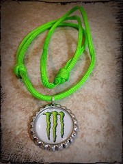 Monster Paracord Necklace.