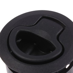1Pc Round Flush Pull Slam Latch Cabin Flush Door Locker Mount Lift Pull Handle