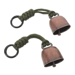 2 Pcs Outdoor Anti-bear Bell Bells for Hiking Prevention Equipment